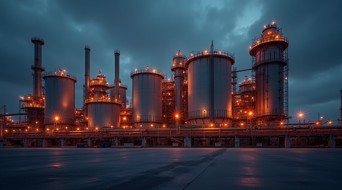 Industriële sectoren bediend door Russo NV: petrochemie, maritiem en industrie in België